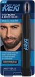 Just For Men 1-Day Beard and Brow Colour Brush, Instant 1-Step Grey... 