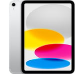 APPLE 10.9" iPad Cellular - 256 GB, Silver, Silver/Grey