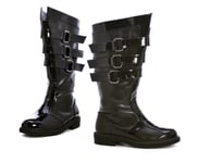 Ellie Shoes DARTH Vader Star Wars Viking Mens Costume Boots 1" Heels 125-DARTH