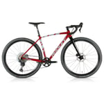 Ridley Bikes Kanzo Adventure GRX Alloy Gravel Bike - Red / Silver XSmall Red/Silver