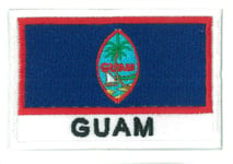 Patch écusson patche patch drapeau Guam 70 x 45 mm Pays Monde brodé