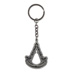 Mirage 3D Crest Metal Keychain, Silver (KE278816ASC)