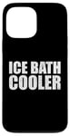 Coque pour iPhone 13 Pro Max Glacière amusante pour bain de glace