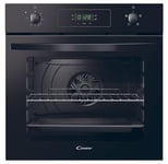 Oven Idea Electricity, Fan Oven, 65 litres, No, Smart contents, Class A, Black, Black, W x D x H (mm) 595 x 595 x 568