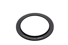 Matt black coated drop down ring for filter mount