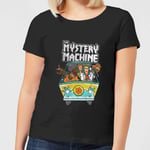 Scooby Doo Mystery Machine Heavy Metal Women's T-Shirt - Black - S