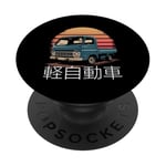 Japonais Kei Truck Driver Automobile Mini Camion PopSockets PopGrip Adhésif