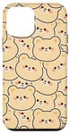 iPhone 12 mini Smiling Bear Heads Design Case