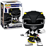 Funko POP! TV Black Ranger Power Rangers 30th Anniversary #1371 Vinyl Figure New