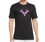 NikeCourt Dri-FIT Rafa Tee Black Mens (M)