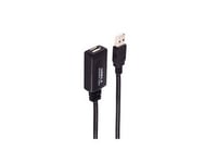 Shiverpeaks ®-Basic-S--Usb-Forlengelseskabel Aktiv Usb-A-Forlengelse, Usb 2.0, 480 Mbps, 15M (Bs13-26085)