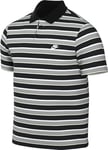 Nike Men's Shirt M NK Club Stripe Polo, Black/White, FN3896-010, 3XL