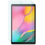 2-pack Galaxy Tab A T510 10,1" Heltäckande Skärmskydd transparent