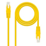 Nanocable Cable LAN RJ45 UTP Mâle pour routeurs imprimantes 10.20.0402-Y 2m C...