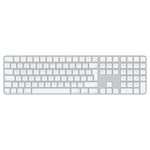 Apple Magic Keyboard med Touch ID och numerisk del till Mac-modeller med Apple-chip (USB‑C) – nederländskt – vita tangenter