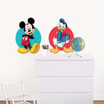 NOUVELLES IMAGES Draeger Paris - Sticker Mural Mickey Et Donald en Papier - 49x69.5 cm