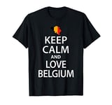 Funny Belgium Flag Shirt Roots From Belgium T-Shirt