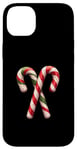 Coque pour iPhone 14 Plus Canne à sucre de Noël classique festive, motif bonbon