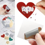 Valentine's Day Scratch Coating Message Graffiti Painting Scratch Card