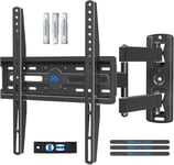 Support Mural pour TV Support Orientable Inclinable pour la Plupart des Téléviseurs de 26 à 55 Pouces (66-140cm) à Écran Plat avec VESA75x75-400x400mm jusqu'à 27kg, MD2432-03