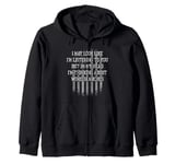 I Might Look Like I'm Listening But In My Head Word Searches Zip Hoodie