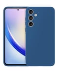 Foluu Conçu pour Samsung Galaxy A35 5G, coque de téléphone en silicone antichoc avec doublure en microfibre douce, anti-rayures, pour Samsung Galaxy A35 5G 2024 (bleu)