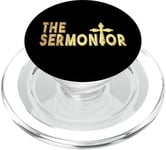 The Sermonator Priest Prayer Church Pastor Sermonater PopSockets PopGrip for MagSafe