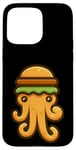 iPhone 15 Pro Max Octopus Burger Sea Food Kraken Tentacle BBQ Octopuses Case