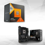 TUF GAMING B650-PLUS + AMD Ryzen 7 7800X3D (4.2 GHz / 5.0 GHz)