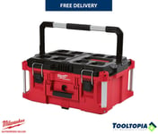 Milwaukee Red PACKOUT System Large Tool Box Capacity 100 Lbs MLW48-22-8425