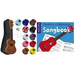 Mad About SU8 Soprano Ukulele in Natural with FREE Gig Bag, Pick, and Spare Strings – Now With Carbon Black Strings for Improved Tuning & Ukulele from the Beginning Songbook Pupil's Book