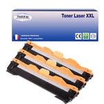 3 Toners compatibles avec Brother TN1050 pour Brother HL1110, HL1112, HL1210W, HL1212W - 1 000 pages - T3AZUR