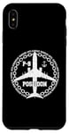 Coque pour iPhone XS Max P-8 Poseidon Avion militaire style vintage avant et arrière