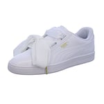 PUMA Femme Heart Patent Wn's Baskets, Puma White Puma White, 39 EU