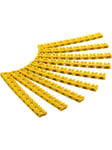 Cable marker clips ‘Letters A-C’ for cable diameters up to 4 mm