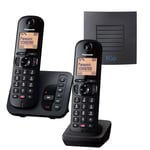 Panasonic KX-TGC262EB Twin Long Range