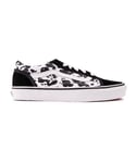 Vans Childrens Unisex Old Skool Trainers - Black Canvas - Size UK 6