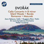 Zara Nelsova, Ruggiero Ricci, St Louis Symphony Orchestra, Walter Susskind  Dvorak: Cello Concerto in B minor, Op. 104; Silent Woods, Op. 68; Rondo in G minor, Op. 94; Romance in F minor, Op. 11; Mazurek in E minor, Op. 49  CD