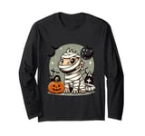 spooky Bearded Dragon mummy Long Sleeve T-Shirt