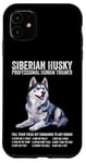 iPhone 11 Siberian Husky Professional Human Trainer Siberian Husky Dog Case