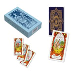 Dal - L'Oracle de la Sibille, Jeu de Cartes de Tarot Originales avec livret en Anglais, pour cartomancie complète et de Haute qualité, pour débutants et avancés