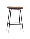 Beetle Counter Stool Fully Upholstered Black Matt Base - Pg F