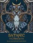 Satanic Coloring Book Including Baphomet Fallen Angels Demons Lucifer Black G...