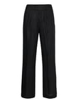 Gina Tricot Linen Trousers Svart