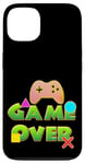 Coque pour iPhone 13 Game Over Vintage Retro Jeux Vidéo Gaming