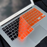 Philbert MacBook Keyboard Deksel m. Nordisk Tastatur - Oransje