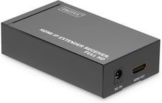 DS-55518 Extender HDMI/HDMI Splitter - Full HD 1080p 60 Hz - 120 m via câble LAN/Illimité via Ethernet (compatible IP) - Unité de réception pour DS-55517 - HDCP 1.3