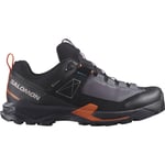 Salomon Women's X Ultra Alpine GORE-TEX Nine Iron/Black/Red Orange, Nine Iron / Black / Red Orange, 41 1/3