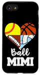 iPhone SE (2020) / 7 / 8 Ball Mimi Football Softball Volleyball Basketball Mimi Heart Case