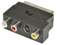 AV:LINK | Adaptateur péritel vers RCA et S-Vidéo commutable